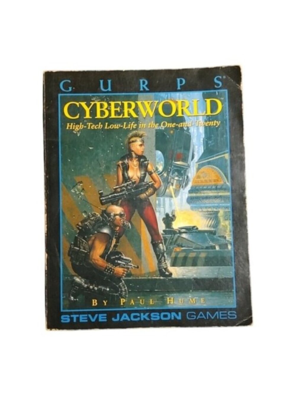 GURPS Cyberworld SJG RPG Sourcebook 1993
